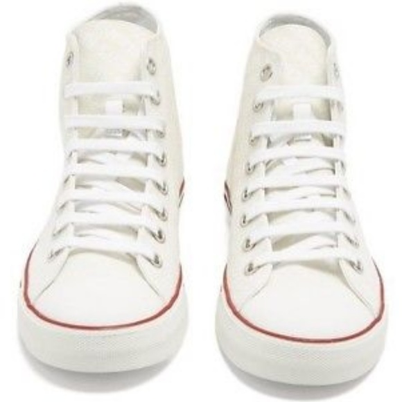 AUTH NIB Vetements emoji hIgh top sneakers sz 41 - Picture 4 of 7
